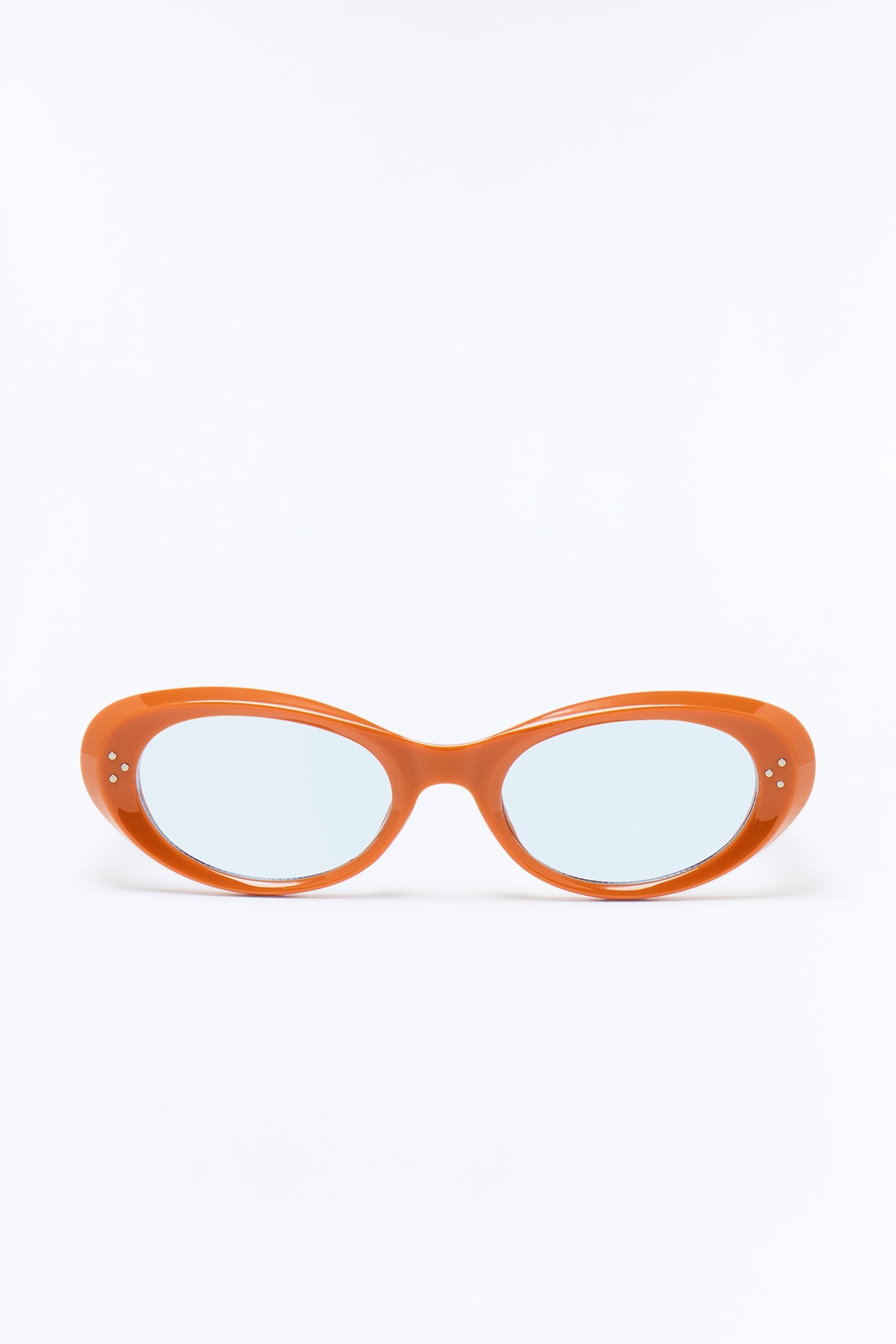 Midtown Round Sunglasses - Orange/combo
