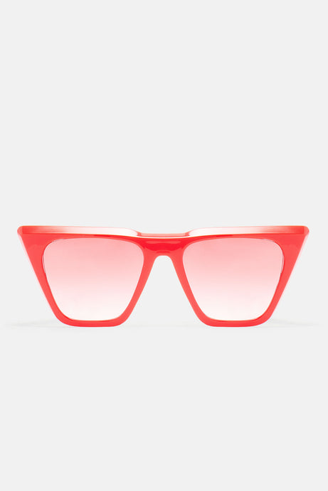 Out Of Office Sunglasses - Red