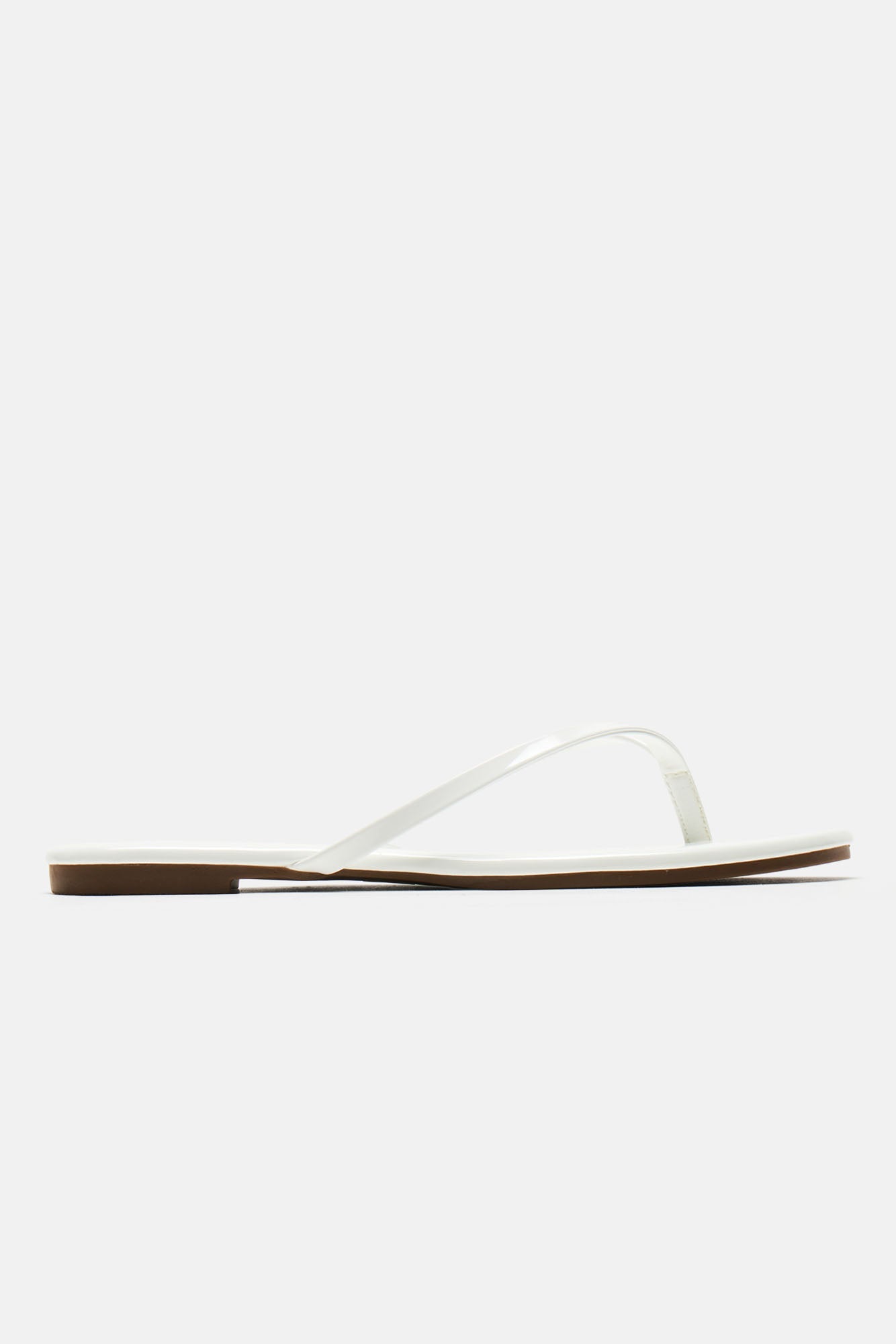 Summer Glow Flat Sandal - White
