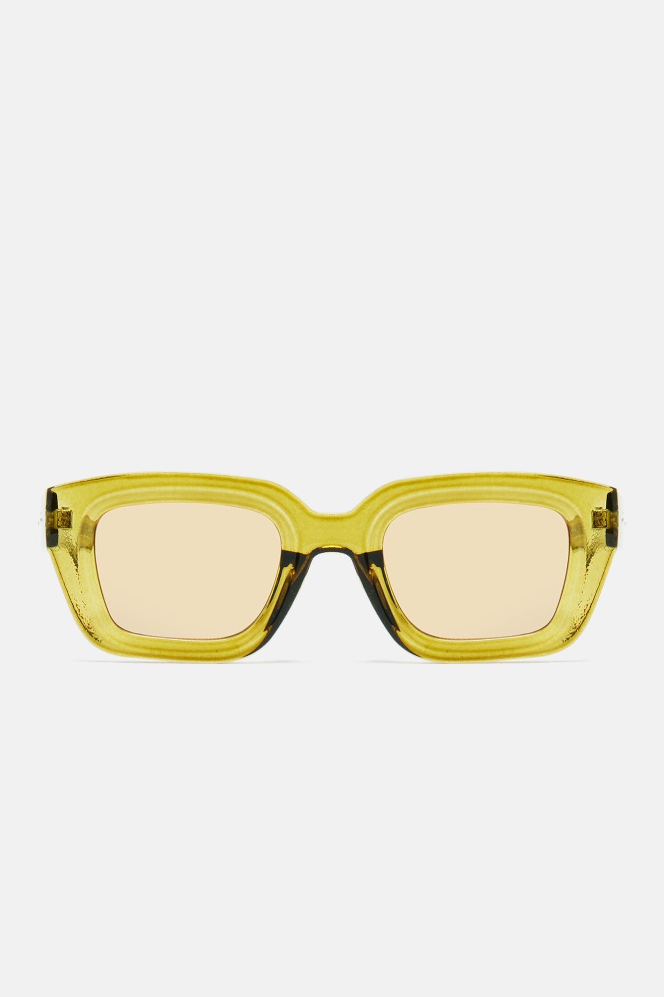 Throwing No Shade Sunglasses - Yellow/combo