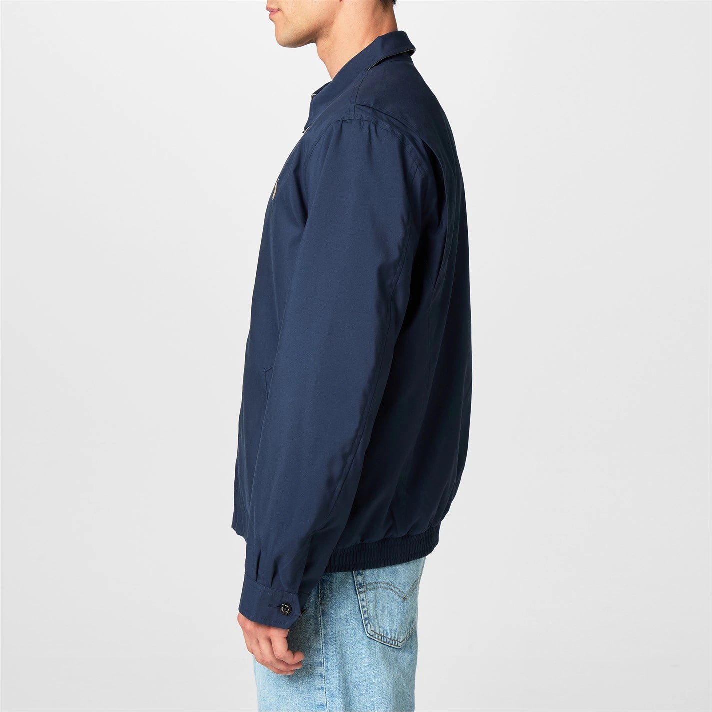 Men's Bi-Swing Cotton Water Resistant Harrington Jacket