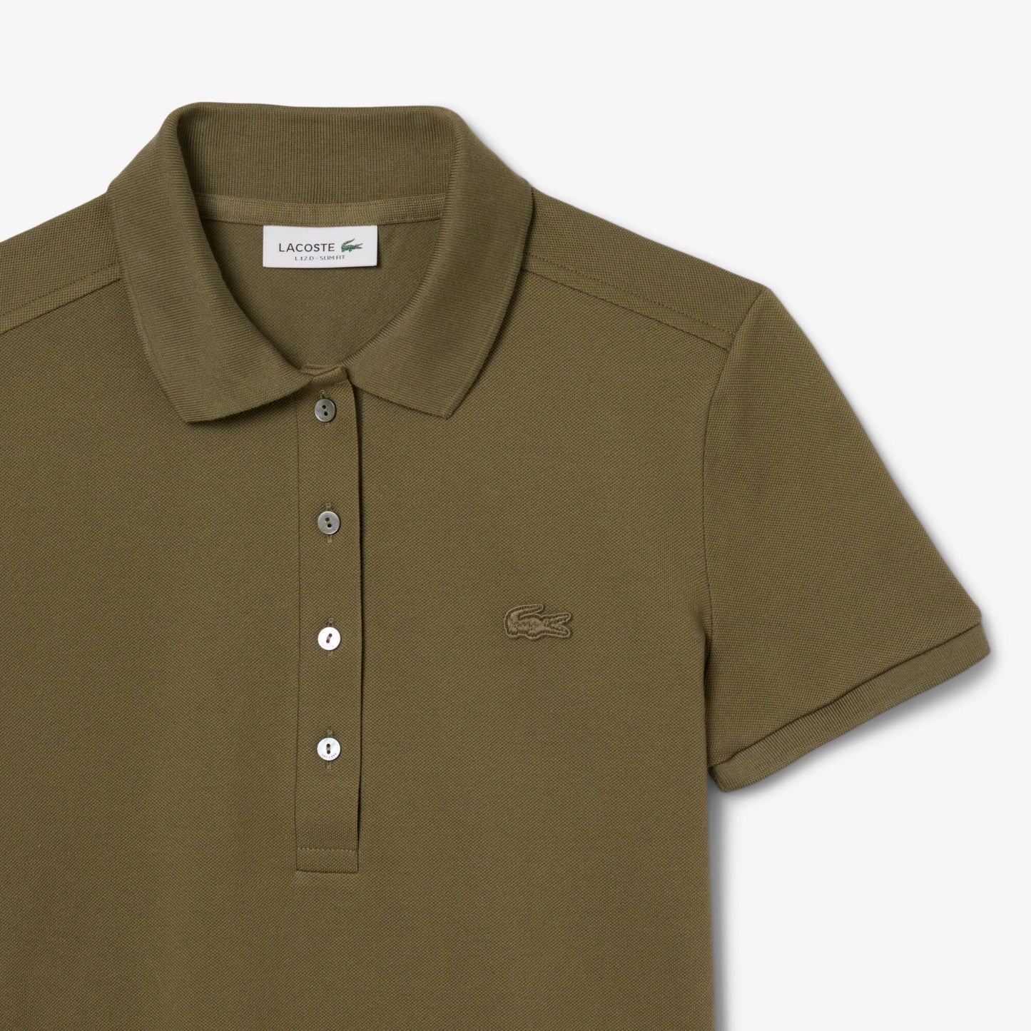 L.12.D Slim Fit Stretch Piqué Polo Shirt
