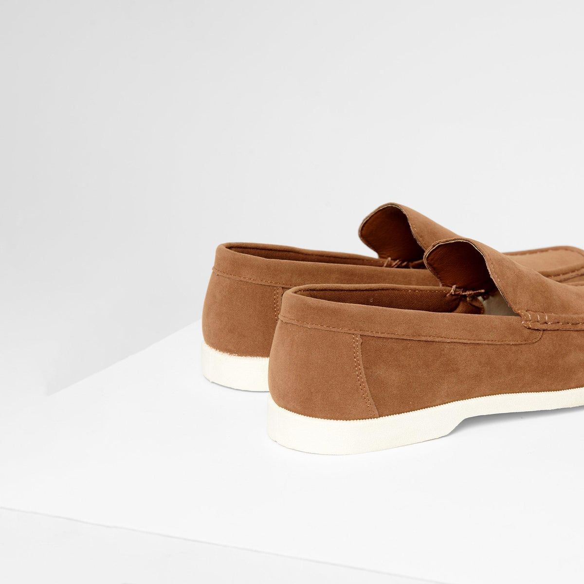 Threadbare Faux Suede Slip On Loafers