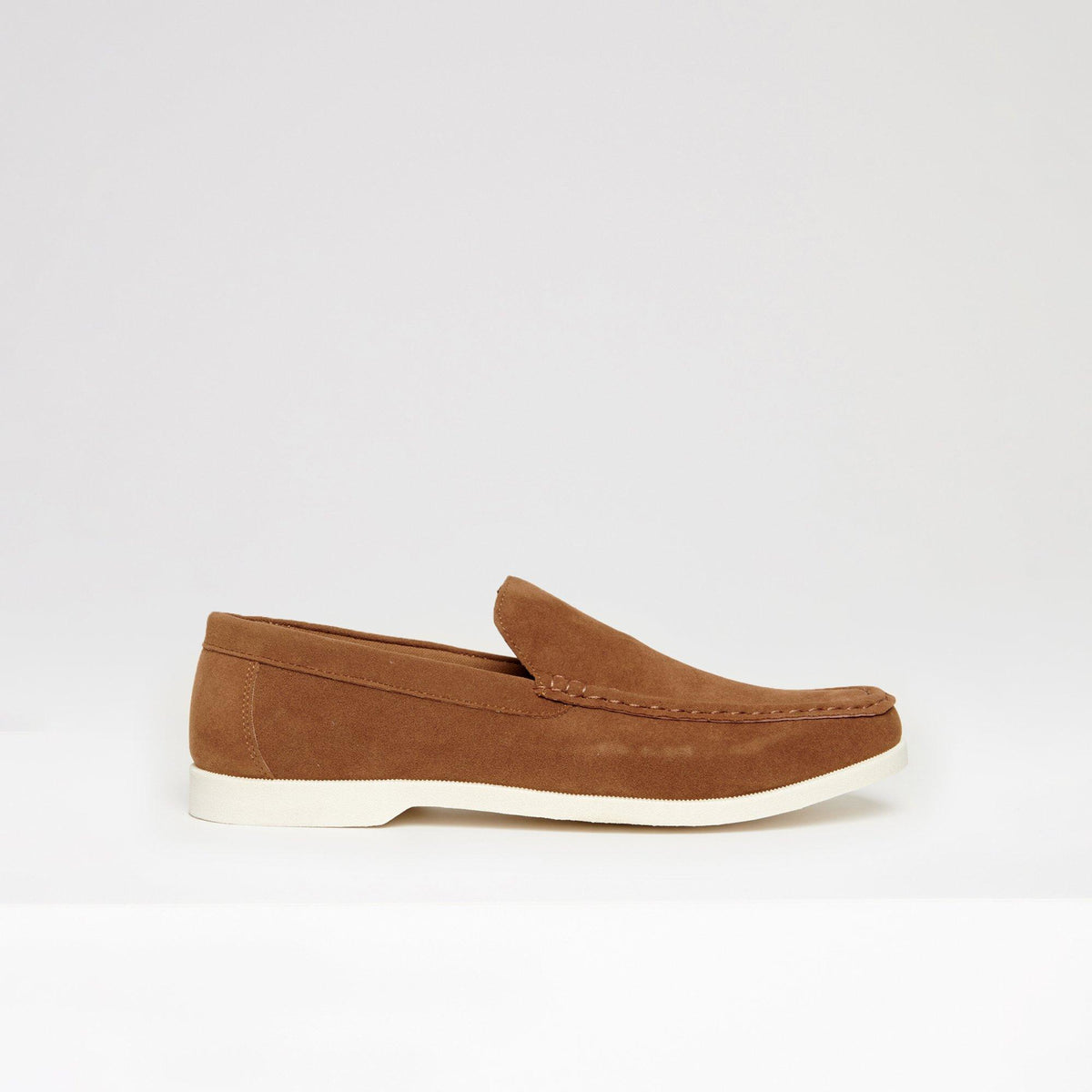 Threadbare Faux Suede Slip On Loafers