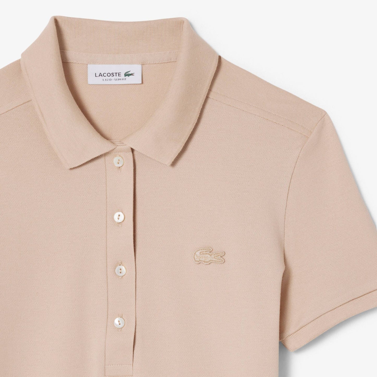 L.12.D Slim Fit Stretch Piqué Polo Shirt