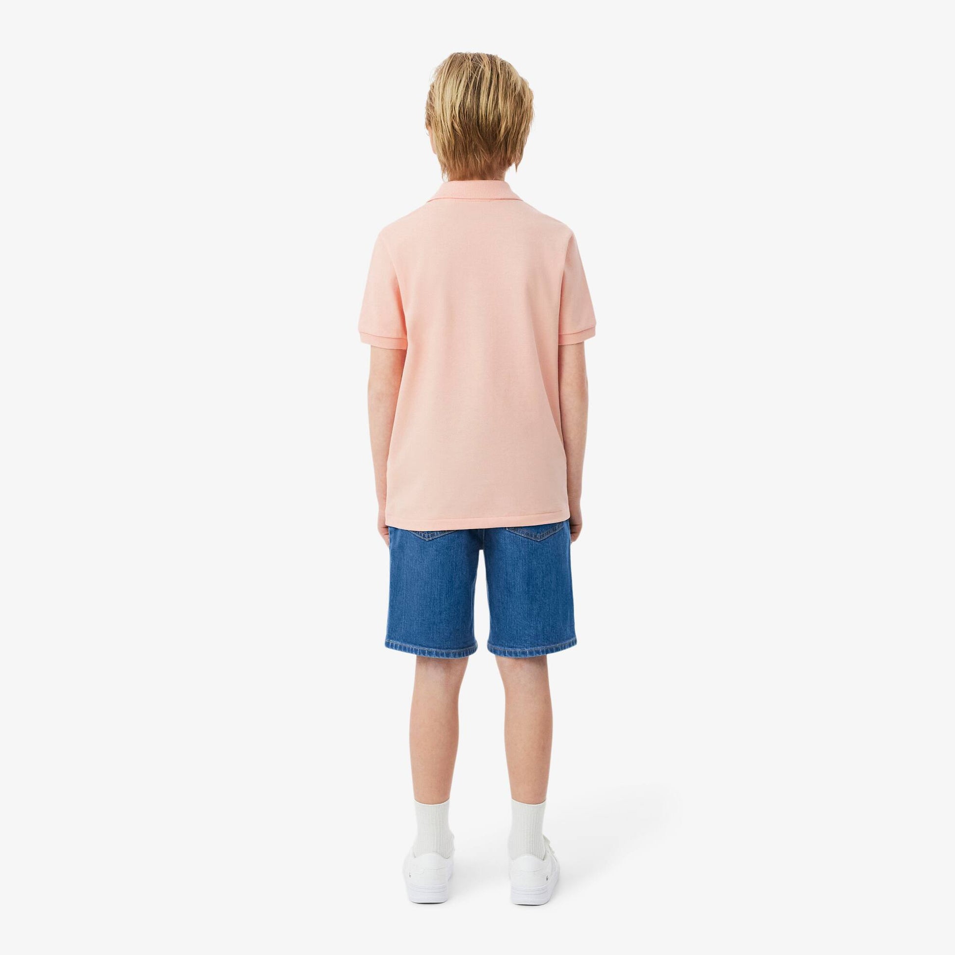 5-Pocket Stretch Denim Bermuda Shorts