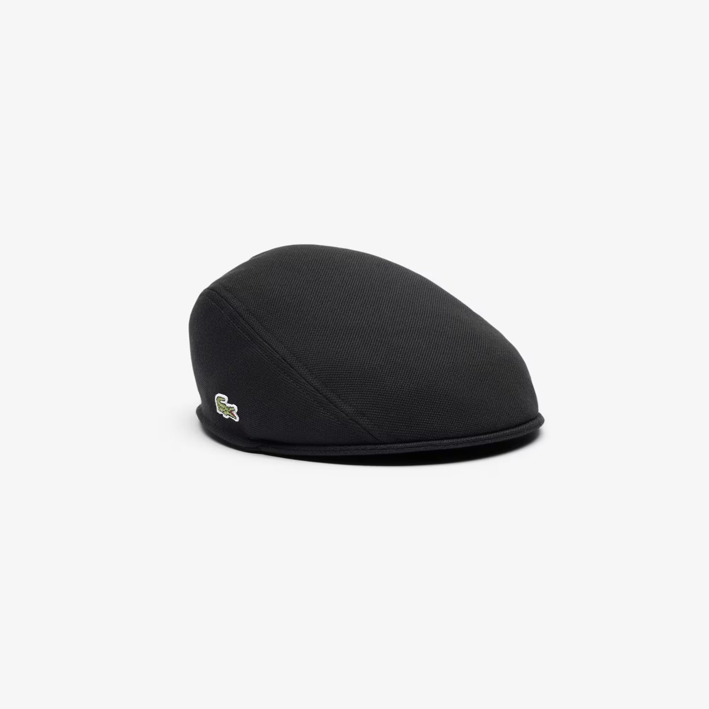Embroidered Crocodile Petit Piqué Beret