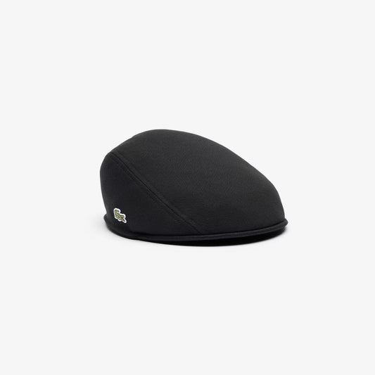 Embroidered Crocodile Petit Piqué Beret