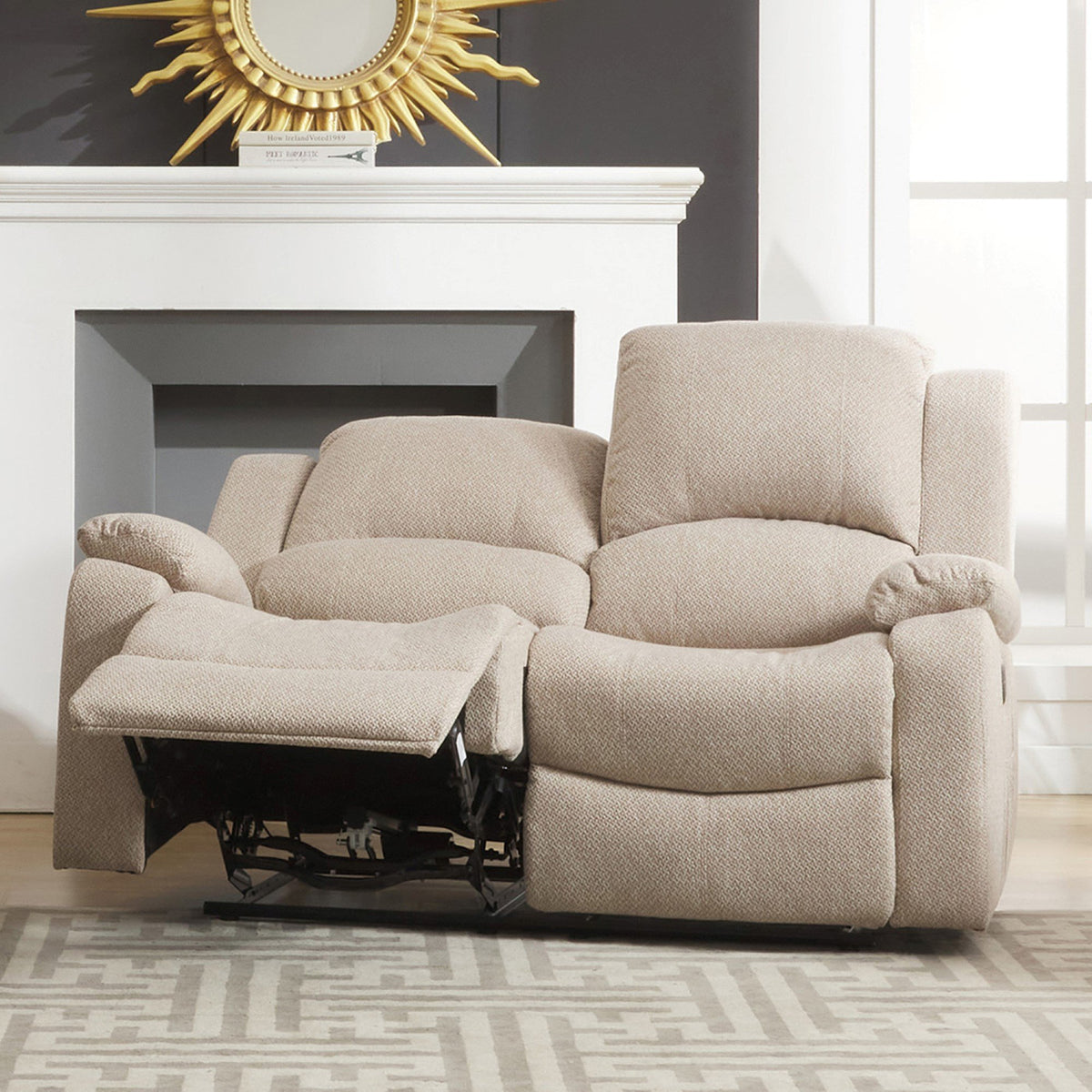 Artemis Home Marldon 2 Seat Electric Reclining Sofa - Beige