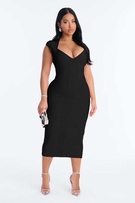 Kenna Bandage Midi Dress