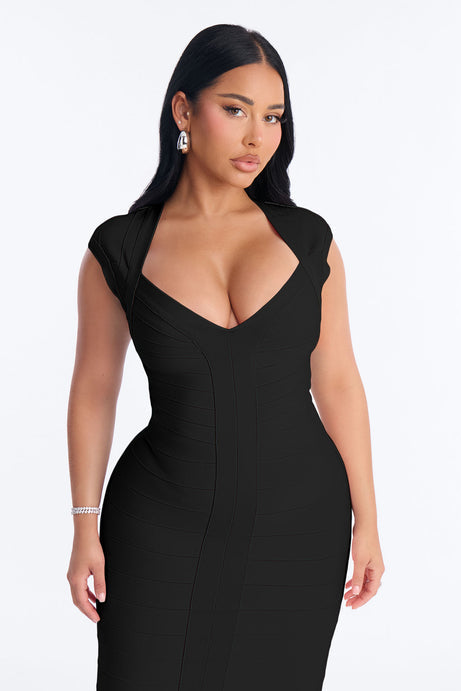 Kenna Bandage Midi Dress