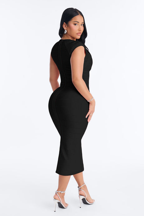 Kenna Bandage Midi Dress
