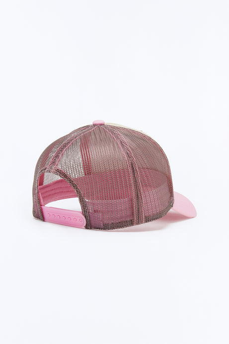 The Rolling Stones Trucker Hat - Pink/combo