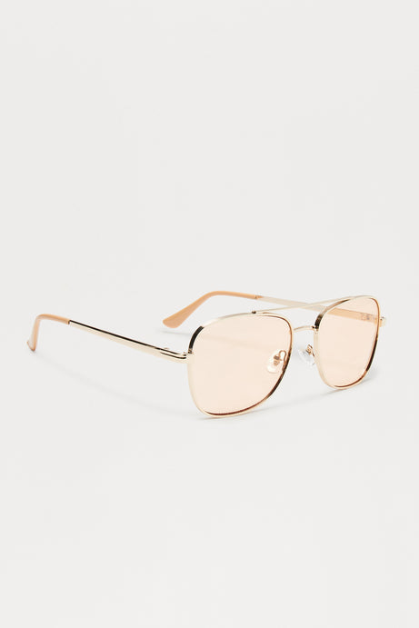 Sweetest Gem Sunglasses - Nude