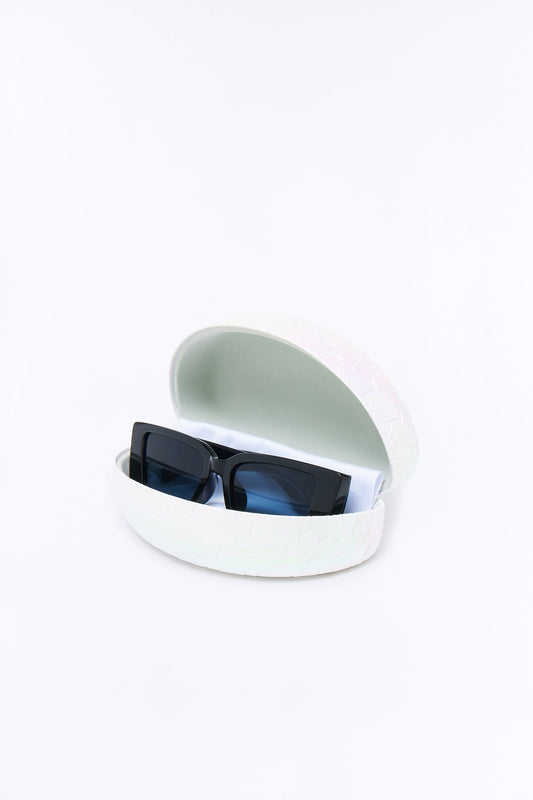 Beam Box Sunglasses Case - White