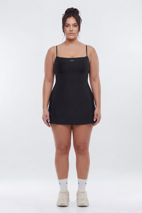 AirSculpt™ 2-in-1 Sports Dress - Black