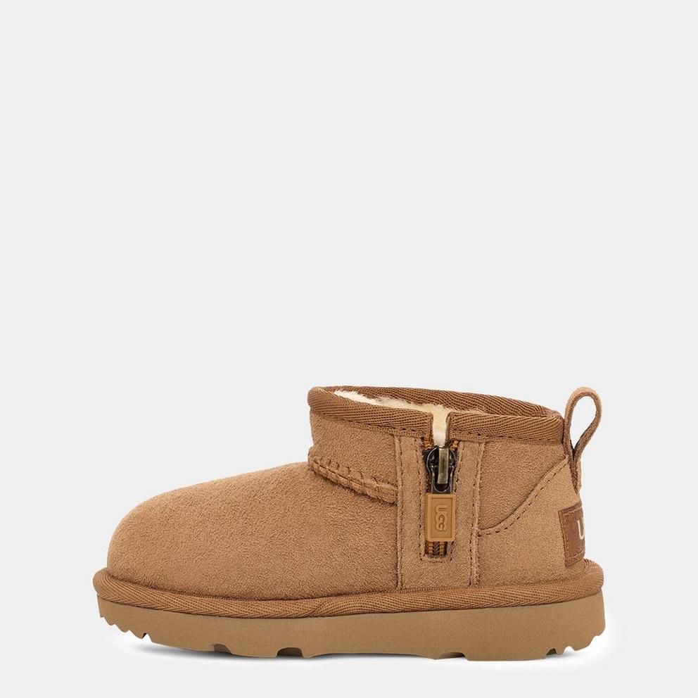 Ugg Kids' Classic Ultra Mini Sheepskin Snug Boots