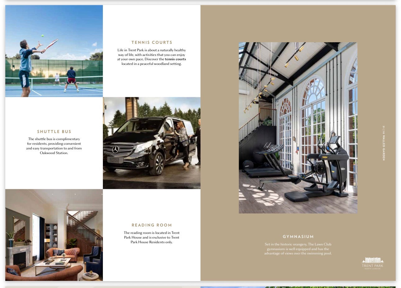 Trent Park — 1 2 3 4 and 5 Bedroom Family Homes — Luxury Town Houses — Apartments — Duplexes — Historic Country Estate — Modern Wellness Amenities — Enfield London — New ✨