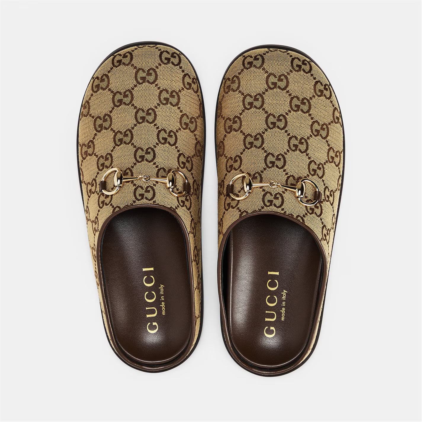 Women's Horsebit Padded Flat Mules