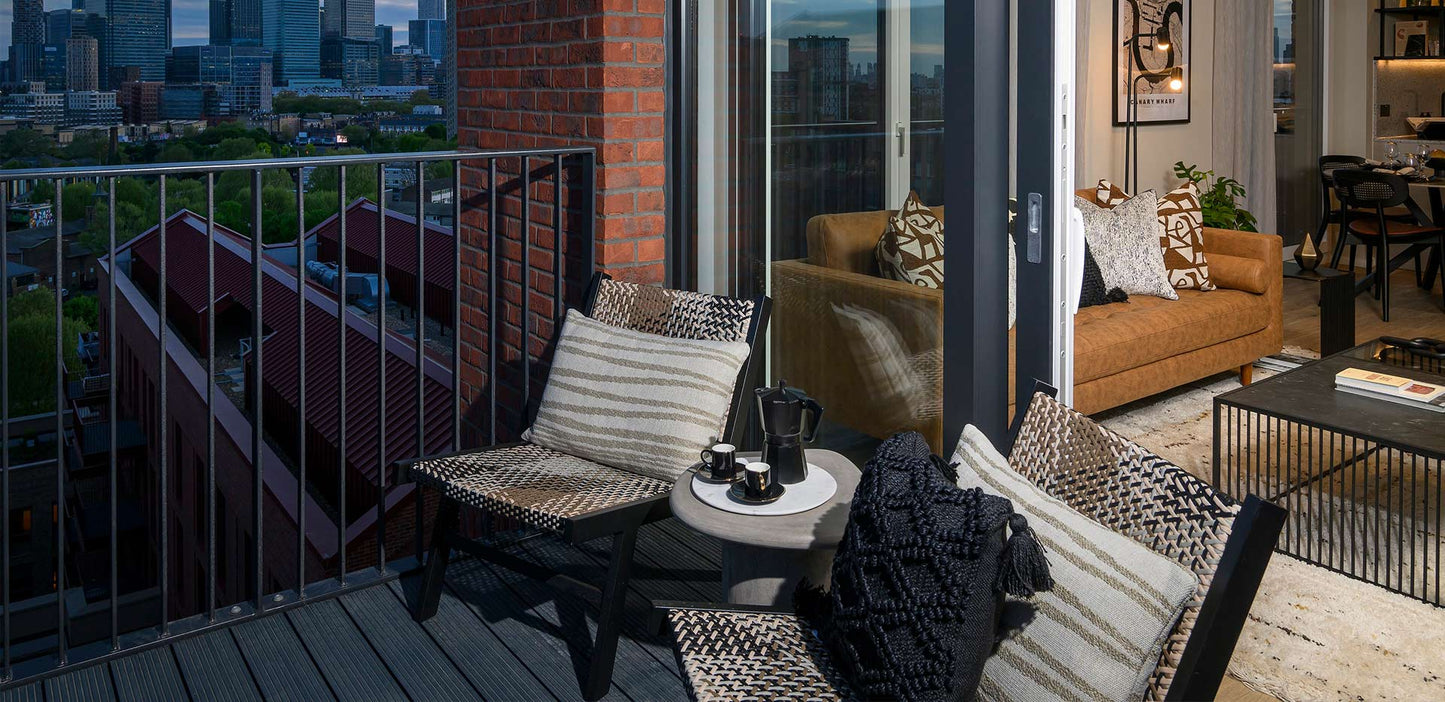 Heron Wharf — New Build 1-2-3 Bedroom Homes — Wellness Amenities — Zone 2 and 3 Canary Wharf London