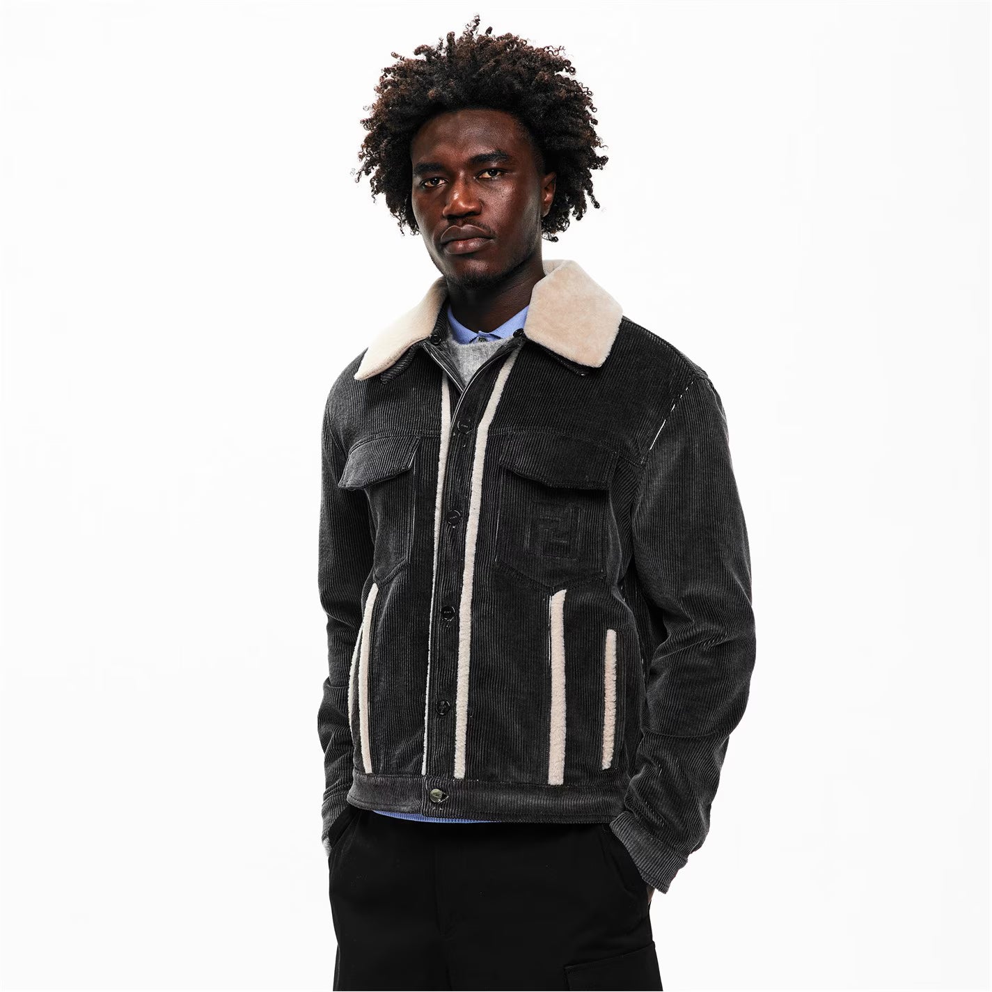 Fendi FF Cord Jkt Sn62