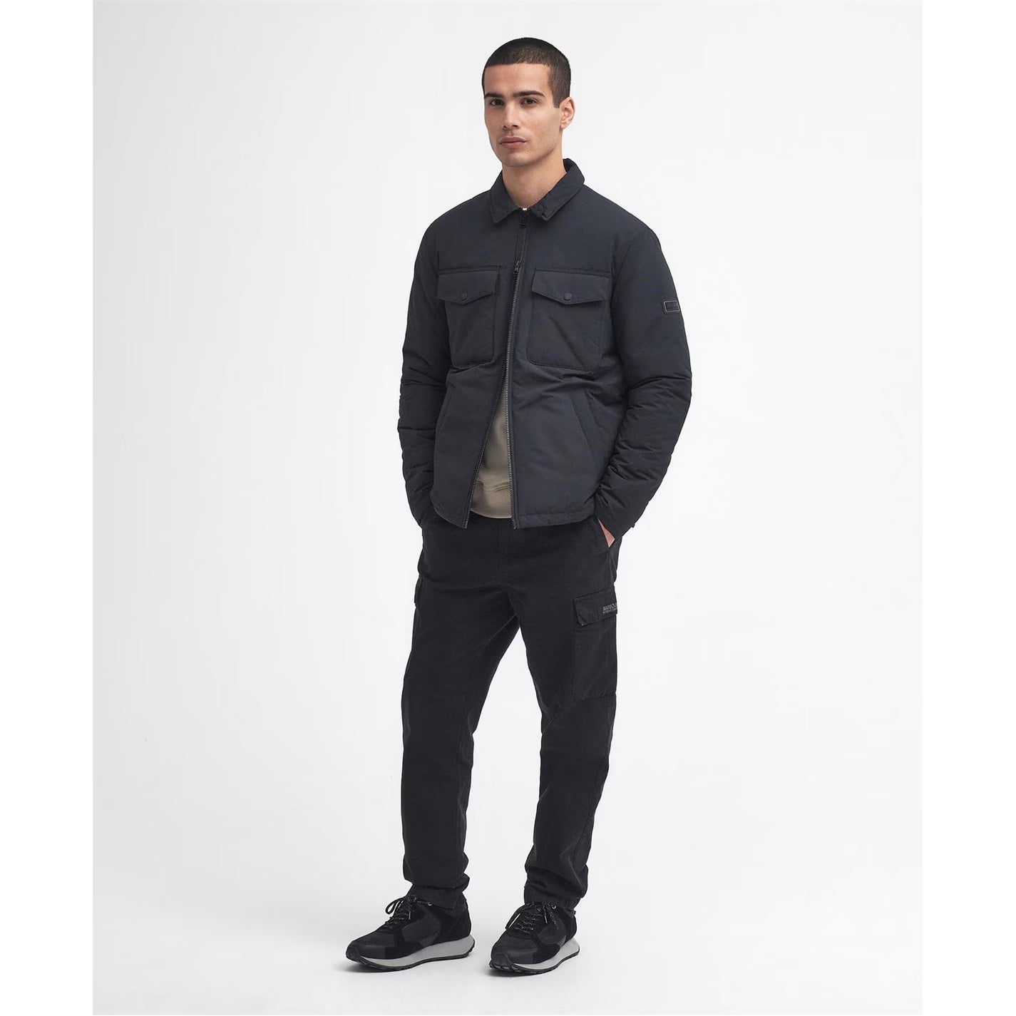 Men's Distill Quilted Long Sleeve Overshirt