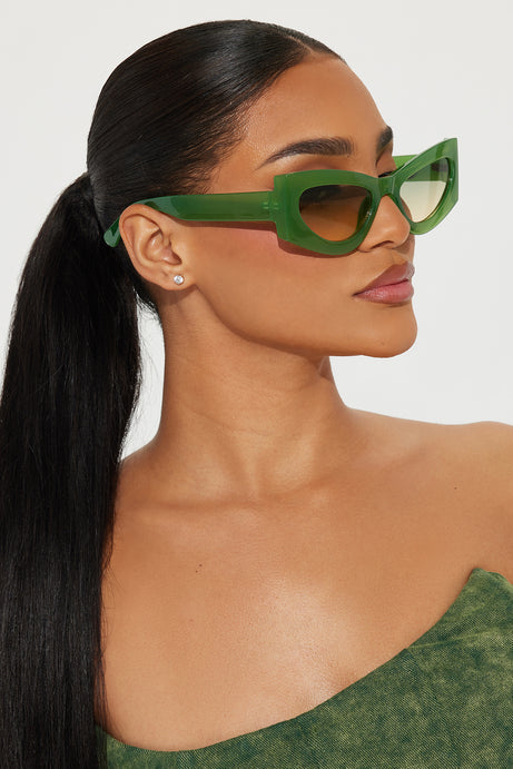 This Year My Year Sunglasses - Green