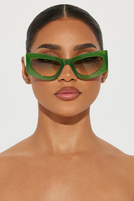 This Year My Year Sunglasses - Green
