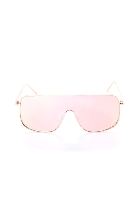 Don't Block Me Sunglasses - Rose Gold