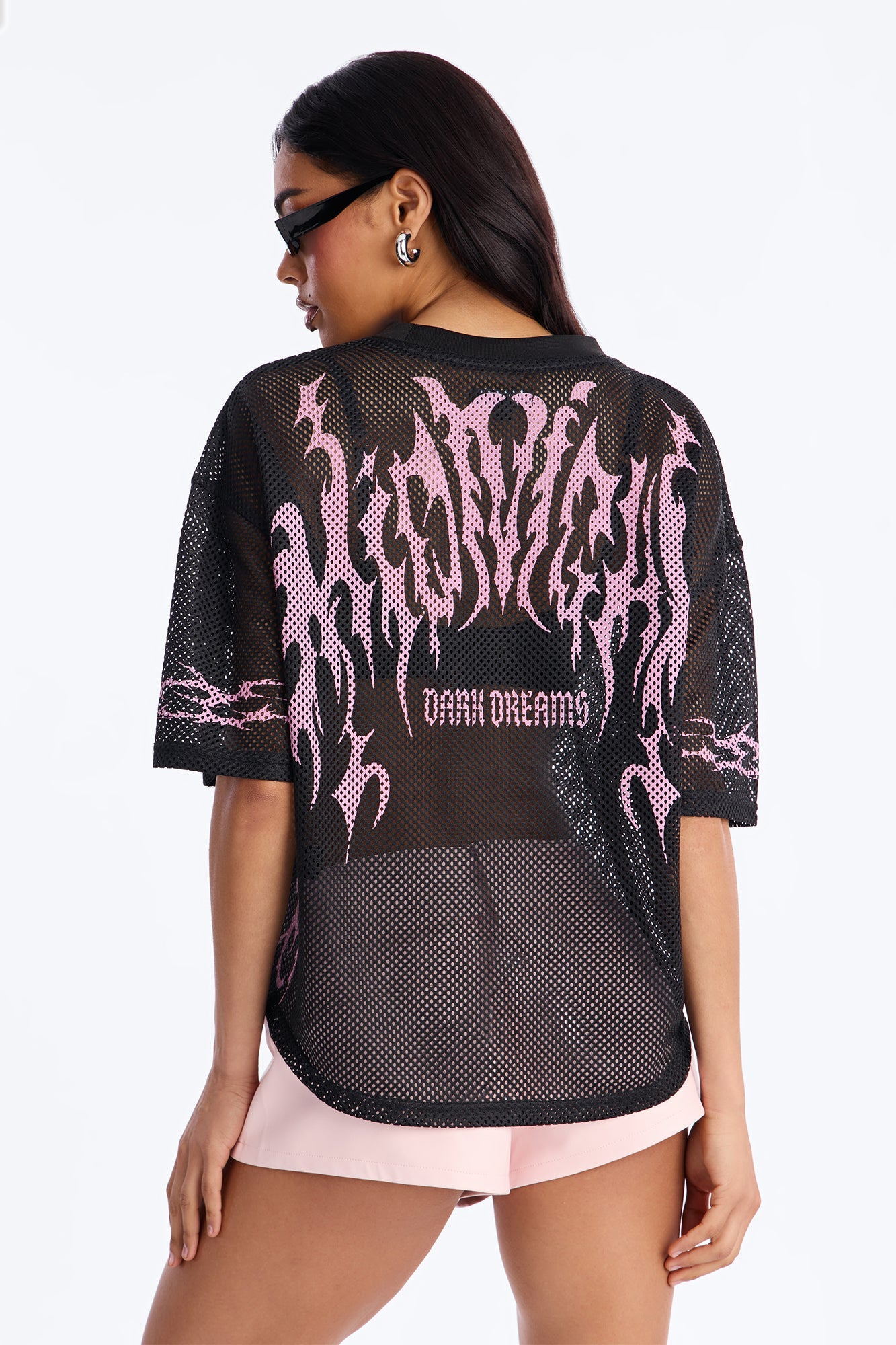 Dark Dreamer Open Mesh Jersey - Black