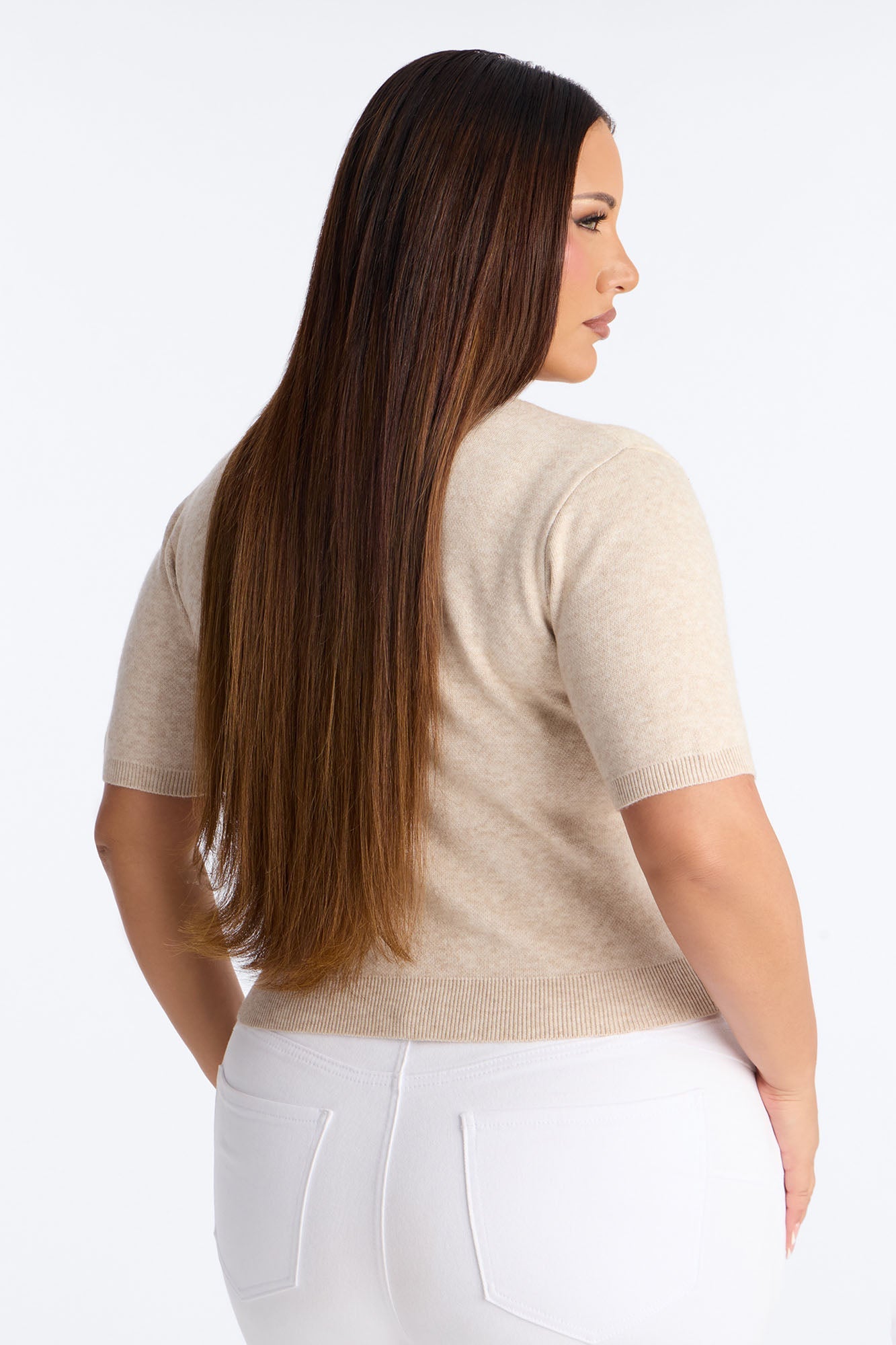 Squeeze The Day Lemon Cardigan - Taupe/combo