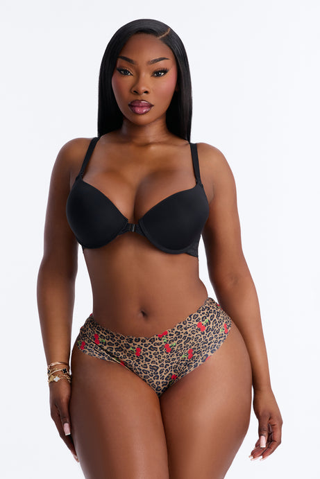 Daily Catch Cheeky Panty - Leopard