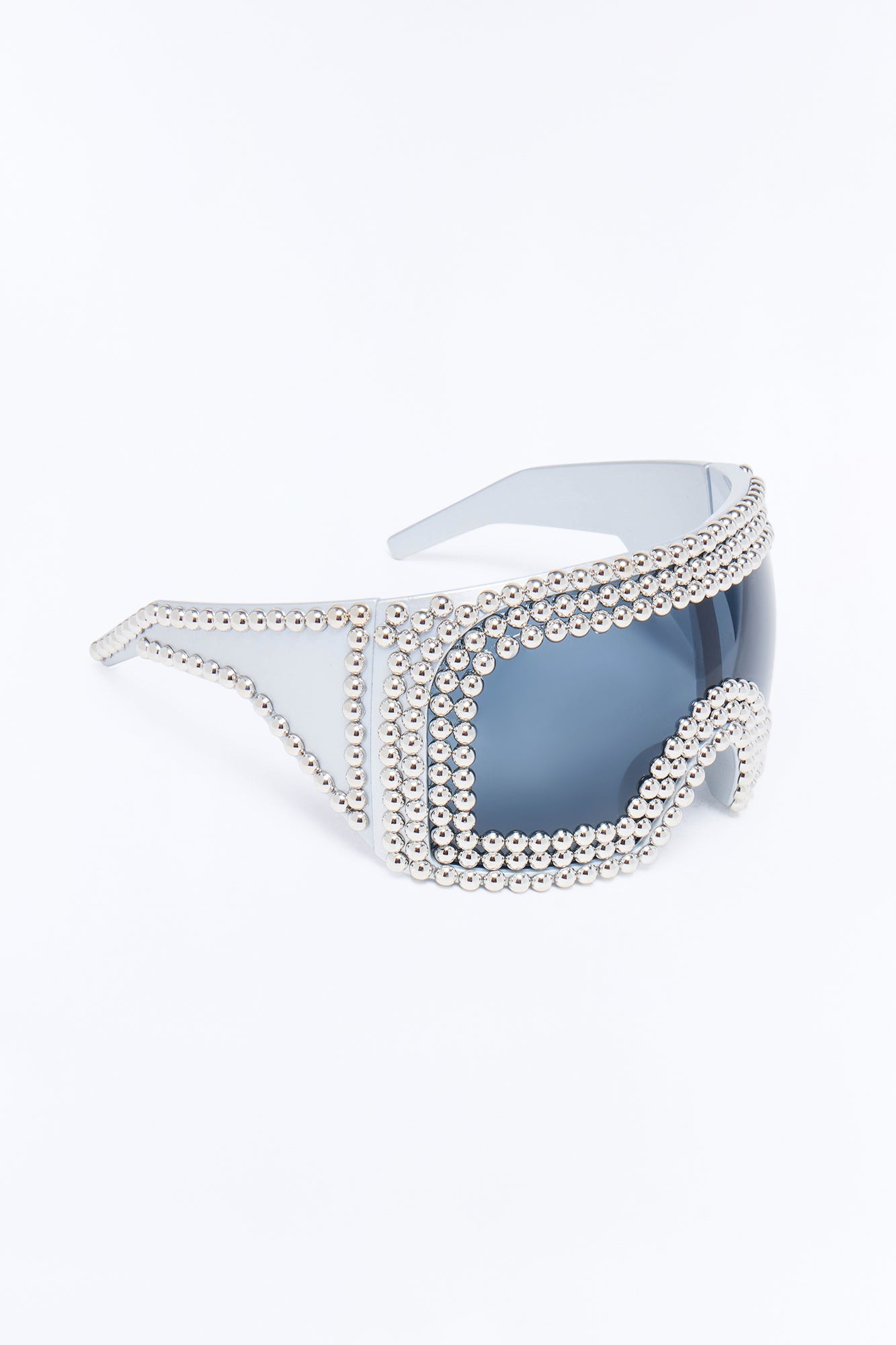 Back Stage Rave Sunglasses - Black/Silver