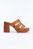 Kyle Platform Mules - Brown
