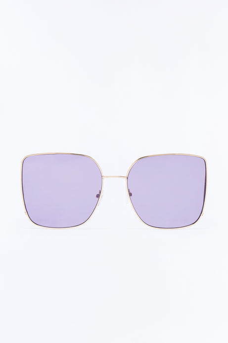 Sweeter Days Square Sunglasses - Purple