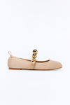 Kember Hardware Raffia Flats - Natural