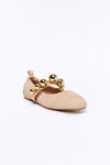Kember Hardware Raffia Flats - Natural