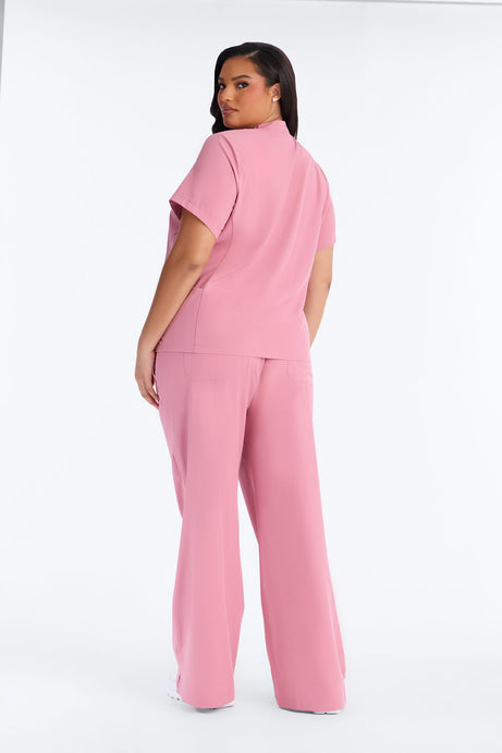 Keep It Professional Scrub Set - Mauve