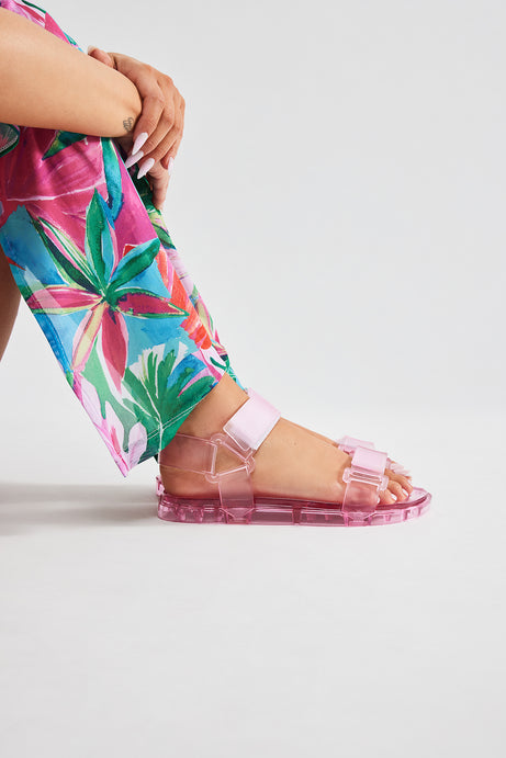 All Good Days Flat Sandals - Pink