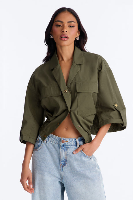 Plans Made Oversized Airflow Shirt
