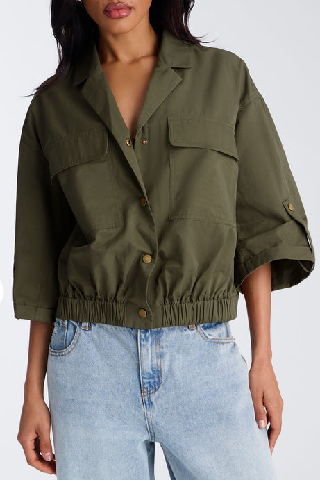 Plans Made Oversized Airflow Shirt