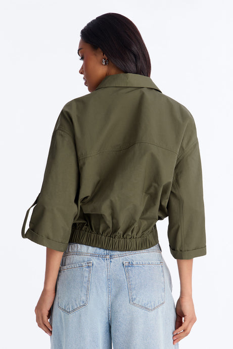 Plans Made Oversized Airflow Shirt