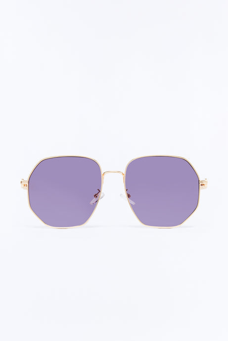 Lazy Days Sunglasses - Grey/Gold
