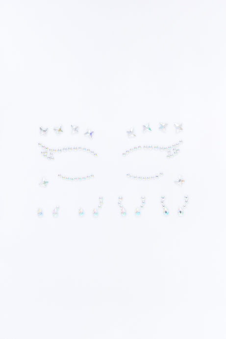 Like Raindrops Eye Gem Stickers - Clear
