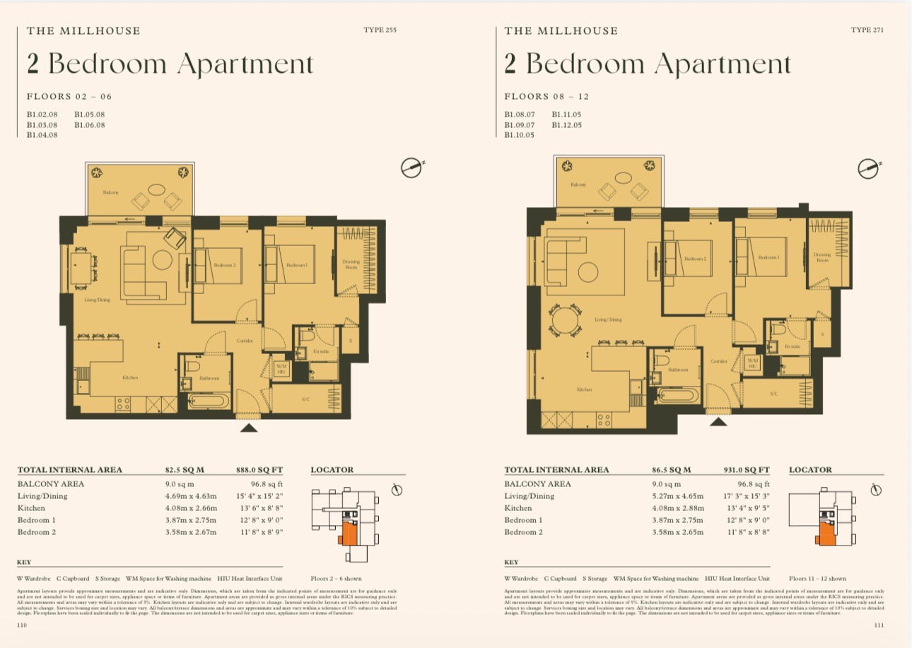 Heron Wharf — New Build 1-2-3 Bedroom Homes — Wellness Amenities — Zone 2 and 3 Canary Wharf London