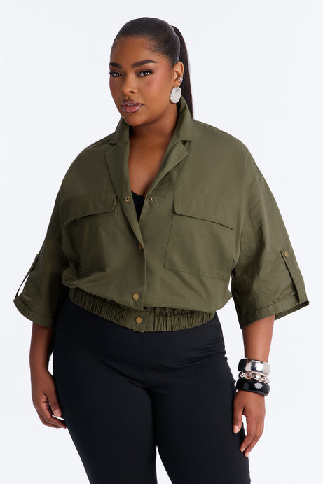 Plans Made Oversized Airflow Shirt