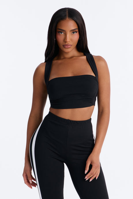 Athena Capri Set - Black/White
