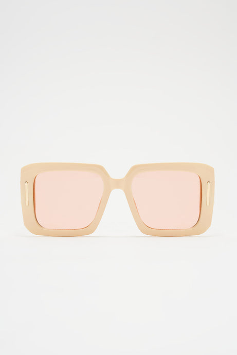Brunch At Perch Sunglasses - Nude