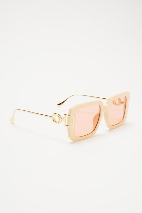 Brunch At Perch Sunglasses - Nude