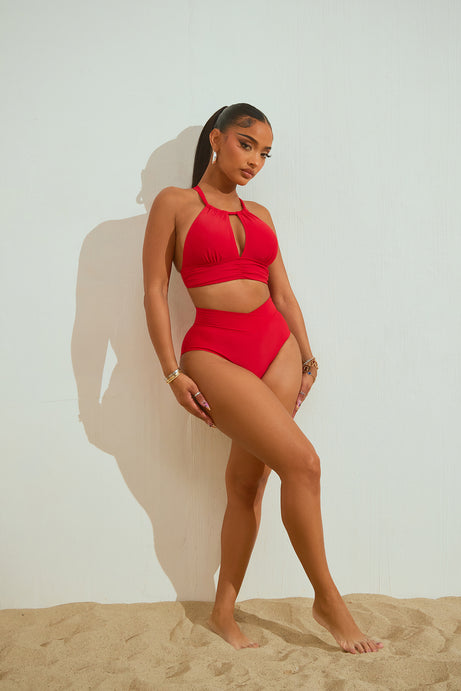 Debbie 2 Piece Bikini - Red
